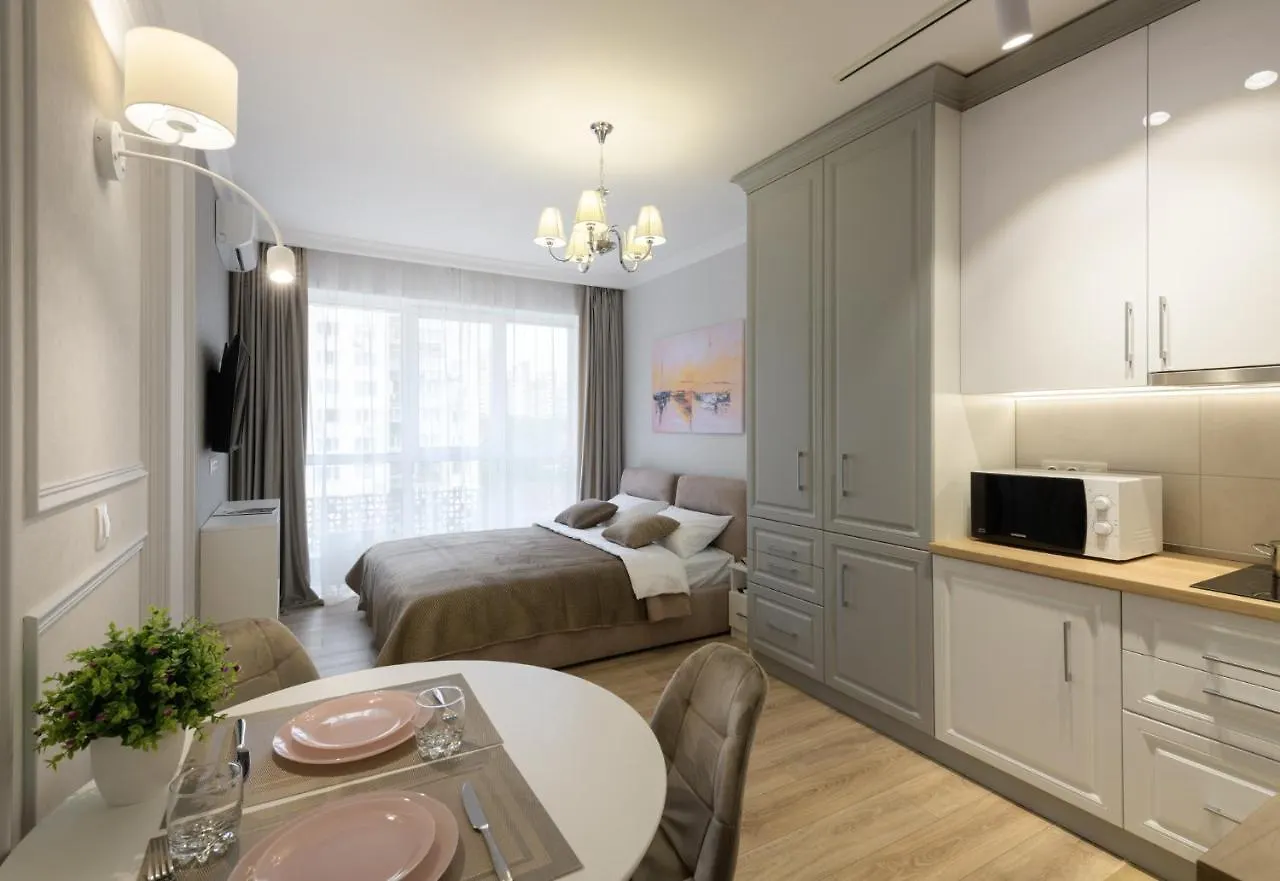 Modern New Cozy Apartment Kvartet Railway Station Kyiv Ukraine