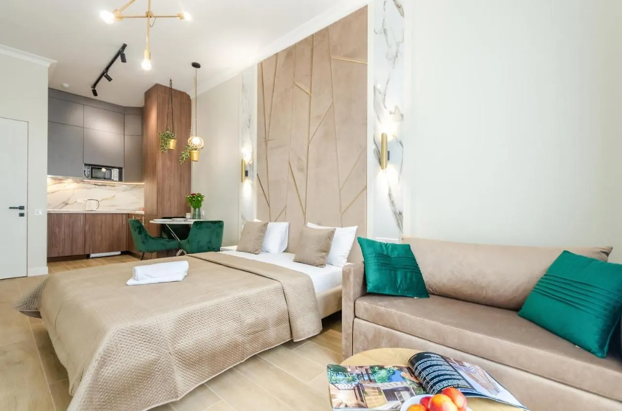 Modern New Cozy Apartment Kvartet Railway Station Kyiv