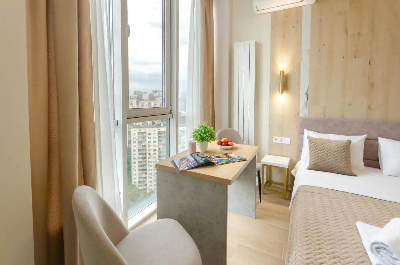 Modern New Cozy Apartment Kvartet Railway Station Kyiv Ukraine