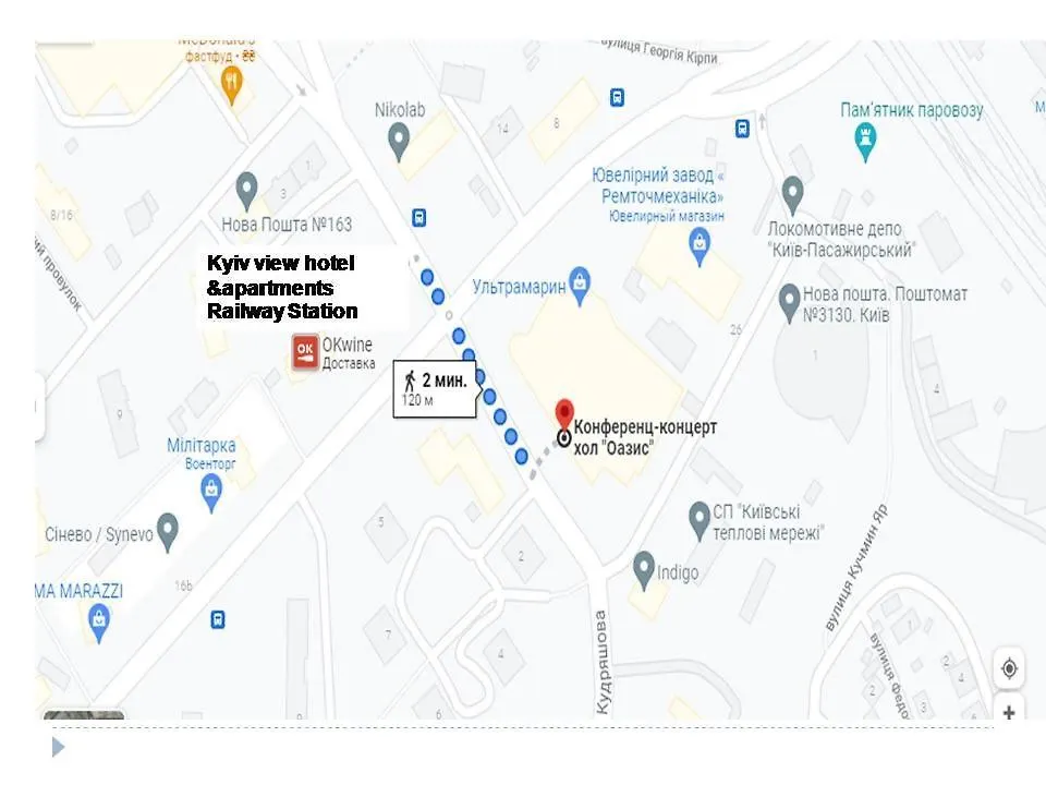 Modern New Cozy Apartment Kvartet Railway Station Kyiv